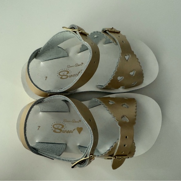 Sun San / Salt Water Gold Toddler Sandals - Picture 3 of 5
